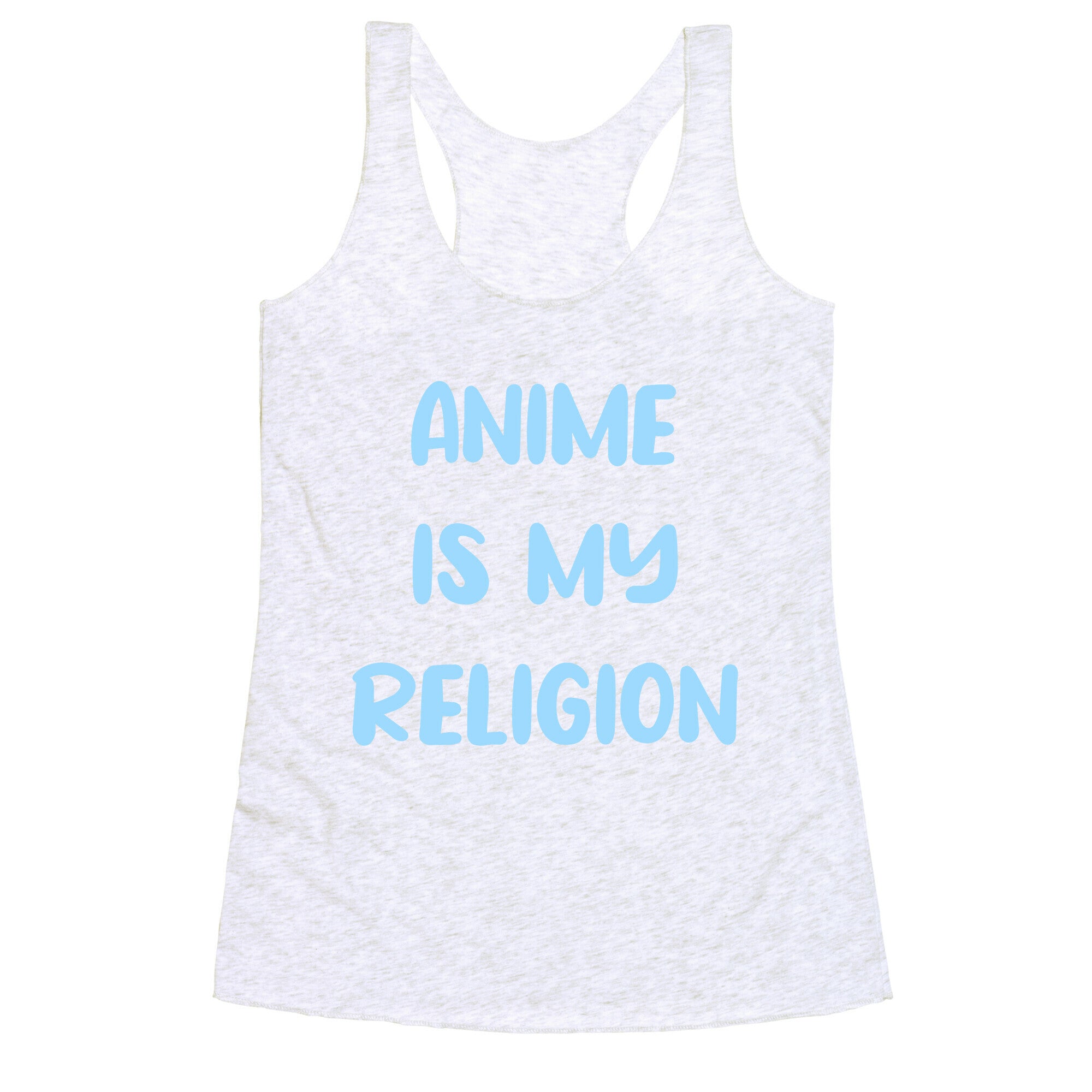 Anime Is My Religion Racerback Tank
